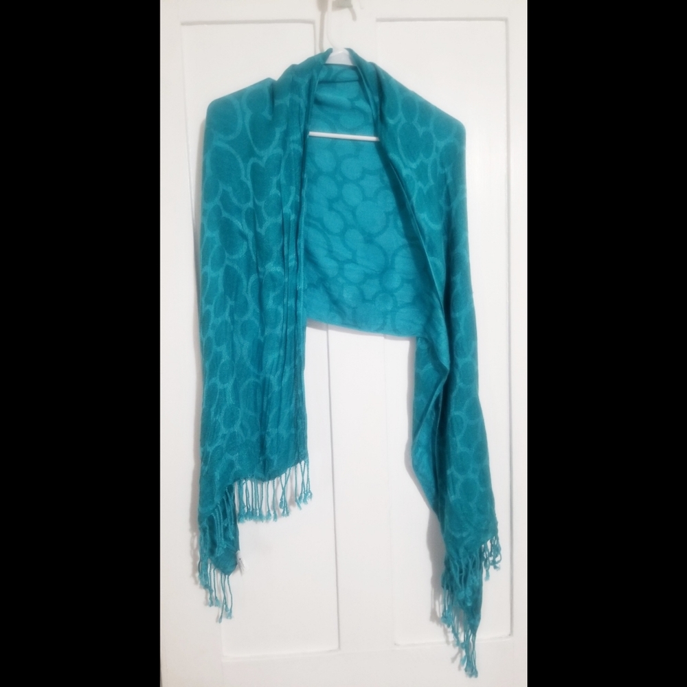Disney Parks Blue Mickey Scarf